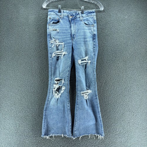American eagle flare jeans - american,