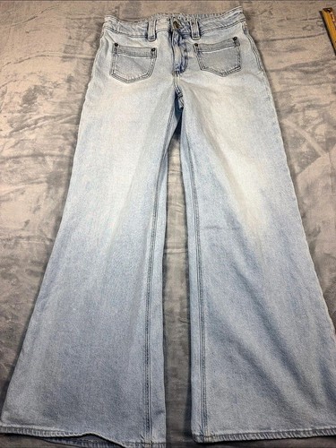American eagle wide leg jeans - american,