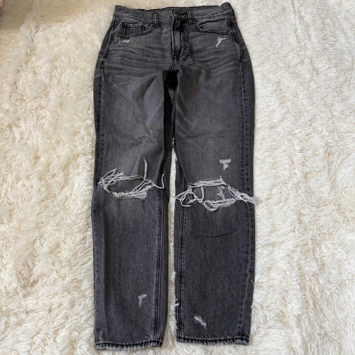 American eagle mom jeans - jeans, black