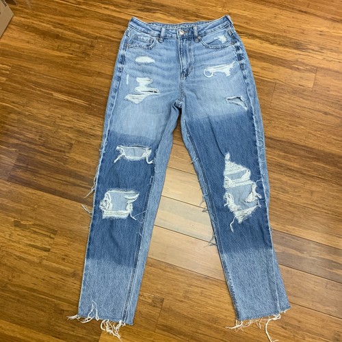 American eagle mom jeans - american,